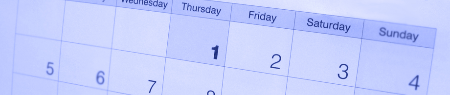 HWA Calendar of Events