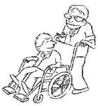 Why people depend on wheelchair
