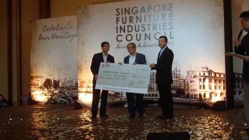 SFIC Donated to HWA President Mr. Edmun Wan